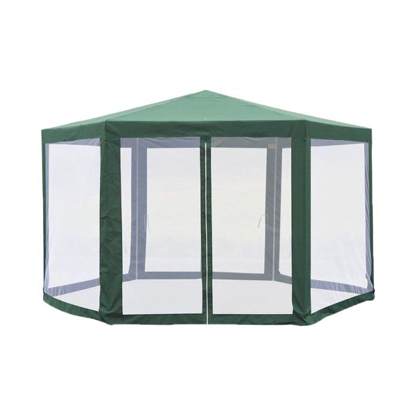 პრემიუმ პავილიონი დამცავი ბადეებით (A2967)