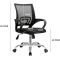 საოფისე სკამების 2 ცალიანი კომპლექტი OC-619 - Black