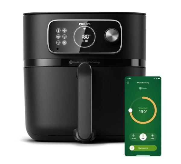 აეროგრილი PHILIPS HD9875/90