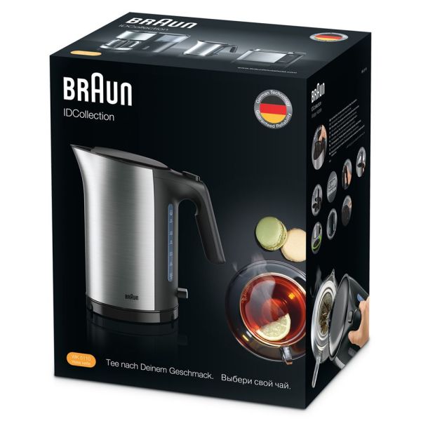 ელექტრო ჩაიდანი BRAUN WK5100BK