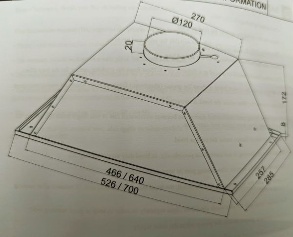 გამწოვი ELENBERG EBG-45X