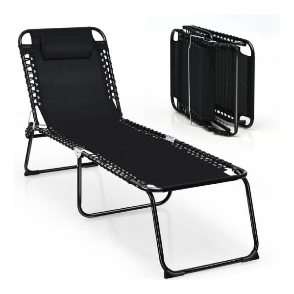 გასაშლელი შეზლონგი SC-232 BLACK