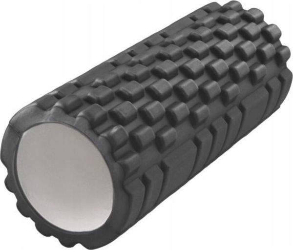 მასაჟის როლერი Yoga roller LIFEFIT A01 33x14 cm, black, 538ROLA0104