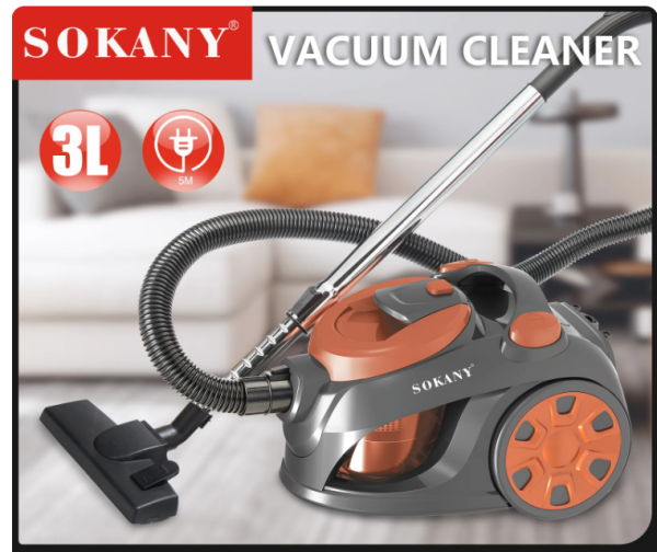 მტვერსასრუტი Sokany SK-3388 (კონტეინერით) 3300W